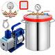 3 Gallon Vacuum Chamber 5cfm Vacuum Pump Air Conditioning Manifold 160ºf