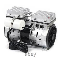 370W Oil Free Oilless Piston Vacuum Pump Air Pump 1400 Rpm Max. 8bar 3.5cfm US