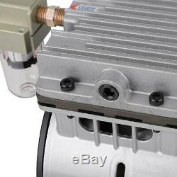 370W Oilless Piston Vacuum Pump -90.6kpa 100L/min High Flow Air Pump Durable