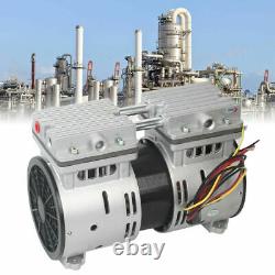 370W Oilless Vacuum Pump 680mmHg/-90.6kpa 100L/min Vacuum Oil Free Air Pump