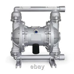 37GPM Air-Operated Double Diaphragm Pump 1.5'' Inlet Outlet Petroleum Fluids