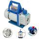 3cfm 1/4hp Rotary Vane Vacuum Pump Deep Hvac R134a Air Refrigerant Conditioning