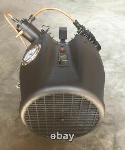 40MPA Double-cylinder High Pressure Air Pump Electric Inflator PCP Air Pump 220V