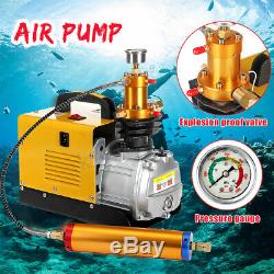 40MPa Air Compressor Pump 110V/220V PCP Electric 4500PSI High Pressure Diving