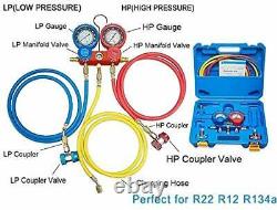 4CFM 1/3HP Air Vacuum Pump HVAC A/C Refrigeration Tool Kit AC, Auto Repair