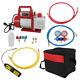 4cfm Hvac 1/3hp 110v 60hz & A/c Refrigeration Kit Manifold Gauge Air Vacuum Pump