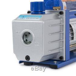 4CFM Vacuum Pump R134A Manifold Gauge Case Air Condition Refrigerant Carry Bag
