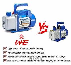 4cfm 1/3hp Air Vacuum Pump Hvac A/c Refrigeration Tool Kit Acauto Repair Equipme