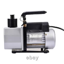 5 CFM Vacuum Pump Air Conditioning Vacuum Pump 1 Stage Rotary Vane HVAC