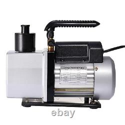 5 CFM Vacuum Pump Air Conditioning Vacuum Pump 1 Stage Rotary Vane HVAC