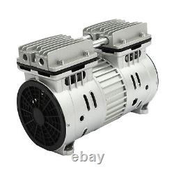 550W Silent Oilless Vacuum Pump Air Pump Compressor Head Small Air Mute 4.5CFM