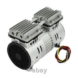 550W Silent Oilless Vacuum Pump Air Pump Compressor Head Small Air Mute 4.5CFM