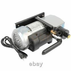 5CFM 1/2HP Air Vacuum Pump HVAC Refrigeration Dual Stage 25 Microns AC Air Tool