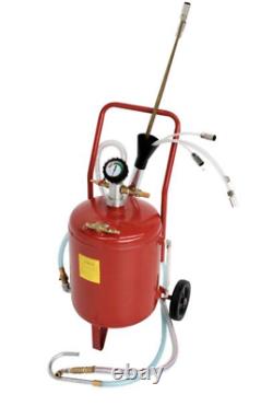 6 Gallon Pneumatic Oil Fluid Extractor Transfer Vacuum Pump 26 Litre Air