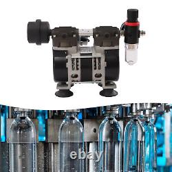 60L 200W 1450r/min Industrial Oilless Vacuum Pump Lab Oil Free Pump+Air Filter