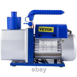 7 CFM Vacuum Pump Single Stage 1/2 HP Rotary Vane Electric 198L/MIN Air Tool