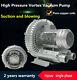 750w Industrial High Pressure Vortex Vacuum Pump 220v 1 Phase Dry Air Blower
