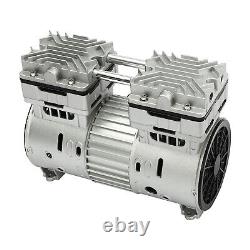 800W 4.5 CFM Silent Air Pump Compressor Head Small Air Mute Oilless Vacuum Pump