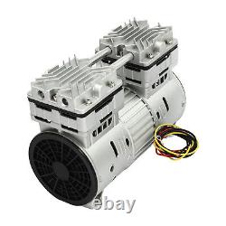 800W 4.5 CFM Silent Air Pump Compressor Head Small Air Mute Oilless Vacuum Pump