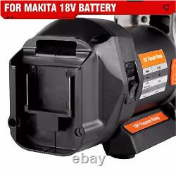 80W Refrigerant Vacuum Pump 1/4 Air Inlet Refrigeration For Makita 18V Battery