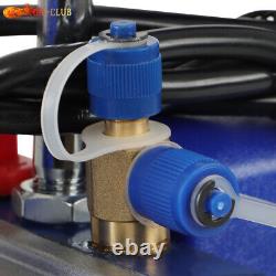 9.6 CFM 1HP Standard Stage Rotary Vane HVAC Vacuum Pump Single With Oil Bottle