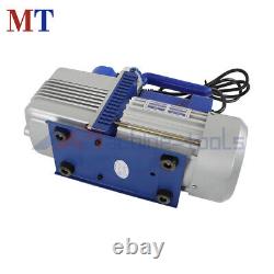 9.6CFM 1 HP Single Stage Rotary Vane HVAC Air Vacuum Pump With Oil Bottle