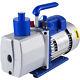 9cfm 2 Stages Vacuum Pump 1hp Air Conditioning 25 Microns R12 R134a 2000 R/min