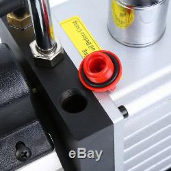 9CFM Single Stage Rotary Vane 3/4HP Deep Vacuum Pump Air Refrigeration Tool