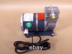 AIR DIMENSIONS Dia-Vac 1/8Hp 115VAC Double Diaphragm Vacuum Pump R221-FT-AA1-CD