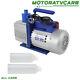 All-carb 110v 9.6 Cfm 1 Hp Dual-stage Rotary Vane Hvac Air Vacuum Pump