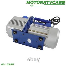 ALL-CARB 110V 9.6 CFM 1 HP Dual-Stage Rotary Vane HVAC Air Vacuum Pump