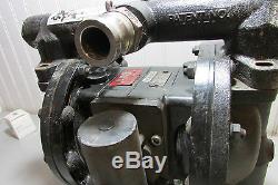 ARO PD10A-ACP-AAA Diaphragm Pump, Air Operated, Cast-Iron 120psi