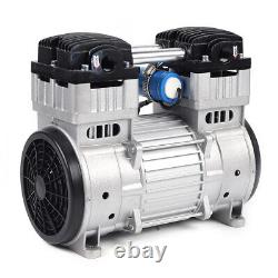 Air Compressor Head Small Air Pump Head Motor 110V Oilless Diaphragm Vacuum Pump