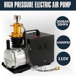 Air Compressor Pump 30MPa Electric High Pressure System Rifle 220V 4500PSI DE