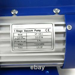 Air Condition A/C R134A With 3,5CFM Vacuum Pump Kit R134a HVAC Manifold