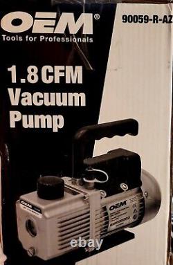 Air Conditioner 1.8 CFM Vacuum Pump OEM Tools for AC Technician Professionals