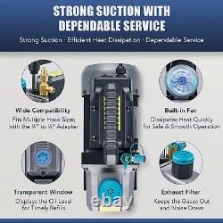 Air Conditioner Vacuum Pump 3.5cfm HVAC Repair & Refrigerant Recharging & Evac