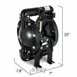 Air-Operated Diaphragm Pump Double 1 inch Inlet & Outlet Petroleum Fluids 35GPM