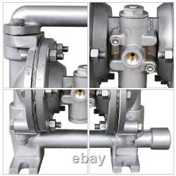 Air-Operated Double Diaphragm Pump 5.3GPM 1/2'' Inlet & Outlet Petroleum Fluids