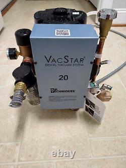 Air Techniques VacStar 20 Dental Vacuum Pump Good Condition! Mfrd 2019