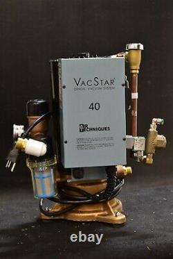 Air Techniques VacStar 40 Dental Vacuum Pump REFURBISHED with 1 YEAR WARRANTY