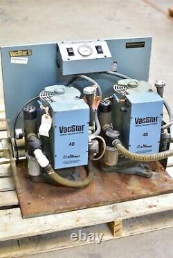 Air Techniques Vacstar 5 Dental Vacuum Pump System Suction Unit For Parts
