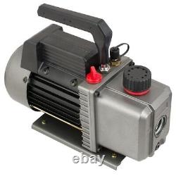 Air Vacuum Pump for HVAC Air Conditioning Refrigeration Recharging 110V 1/4 HP