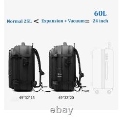 Air back Style Vac Pack With FREE Pump, Vacuum Bag Compression Luggage CabinBag