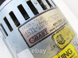 Allegro Air Sampling Gast Rotary Vane Vacuum Pump 1531-107B-G557X