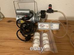 Allegro Air Sampling Kit With Vane Vacuum Rotary Pump And 8 Air-O-Cell Cassettes