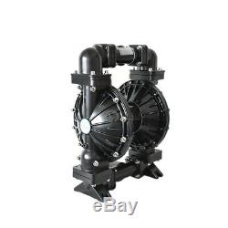 Aluminium Air Operated Double Diaphragm Pump 1/2'' Air Inlet 94.6GPM Santoprene