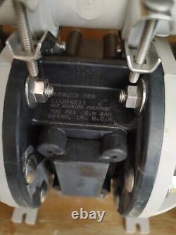 Aro 666053-388 Double Diaphragm Pump Polypropylene Air Operated Untested