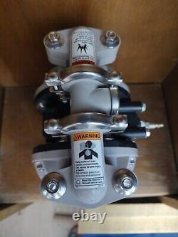 Aro 666053-388 Double Diaphragm Pump Polypropylene Air Operated Untested