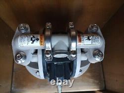 Aro 666053-388 Double Diaphragm Pump Polypropylene Air Operated Untested